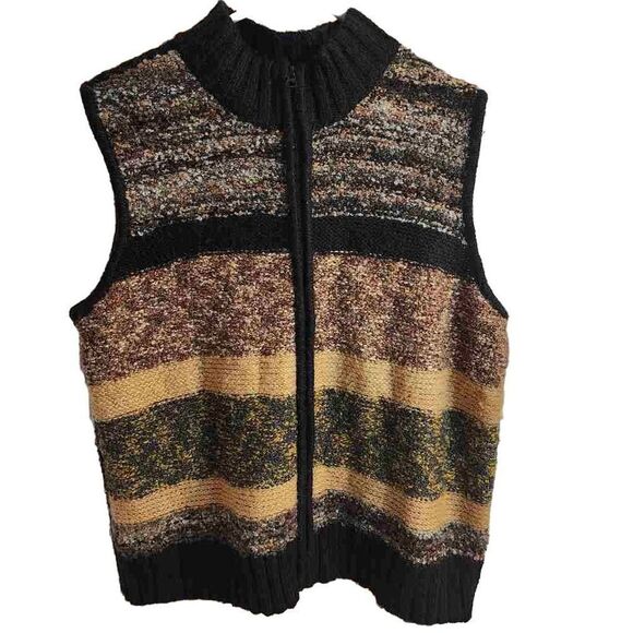 Cj Banks Soft Acrylic 1X Warm Sweater Vest - Picture 1 of 10